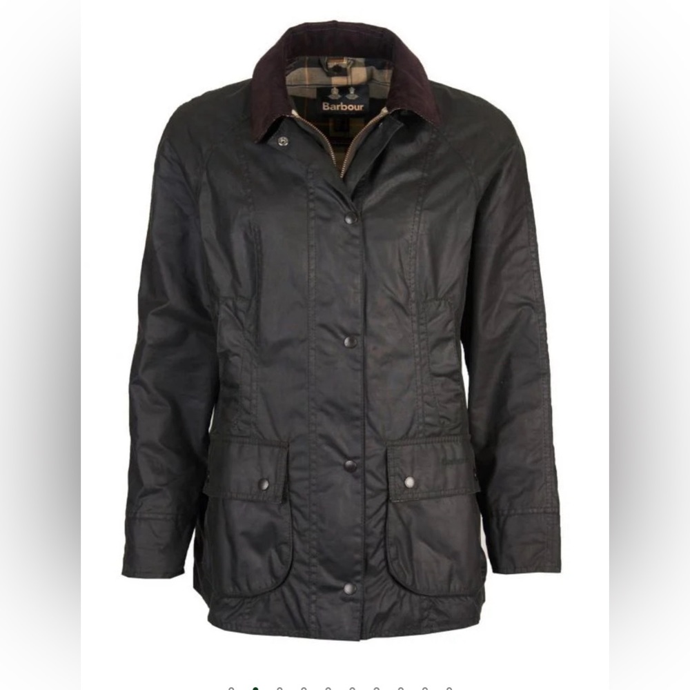 Barbour Classic Beadnell Wax Jacket in Olive